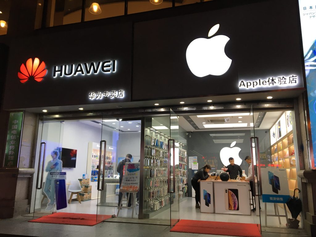 Apple’s iPhone sales in China plunge 24% as Huawei’s popularity surges